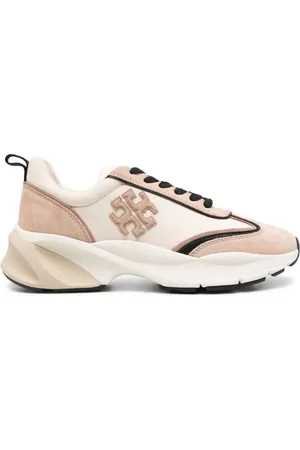 Tory Burch Baskets Good Luck en daim