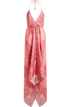 Etro Robe longue à imprimé cachemire