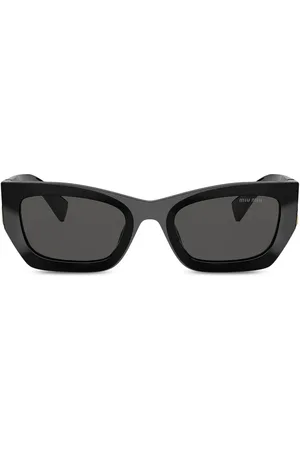 Miu Miu Lunettes de soleil à monture rectangulaire