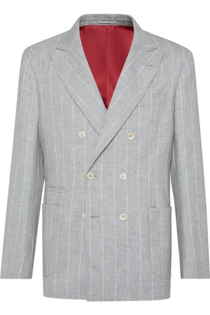 Brunello Cucinelli Blazer à boutonnière croisée