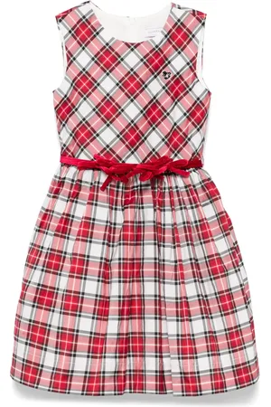 MONNALISA Robe à motif tartan