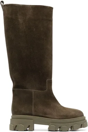 Gia Borghini Bottes en daim