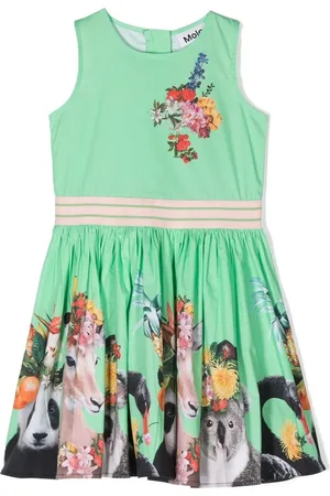 Molo Robe sans manches à fleurs