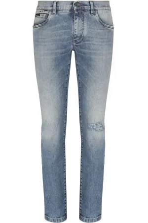 Dolce & Gabbana Jean skinny à effet usé