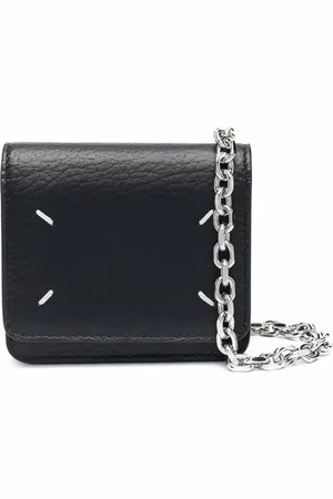 Maison Margiela Portefeuille Four Stitch à détail de chaîne