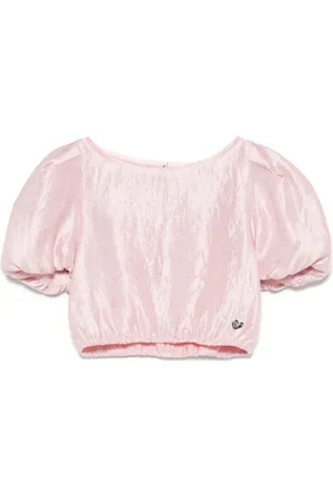 MONNALISA Blouse à effet métallisé