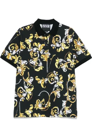VERSACE Polo à imprimé Baroccoflage