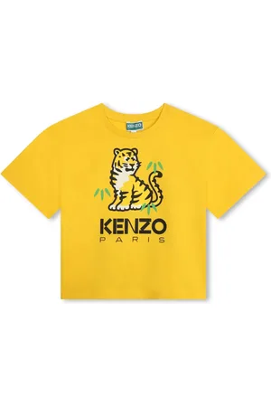 Kenzo T-shirt en coton biologique à motif Kotora