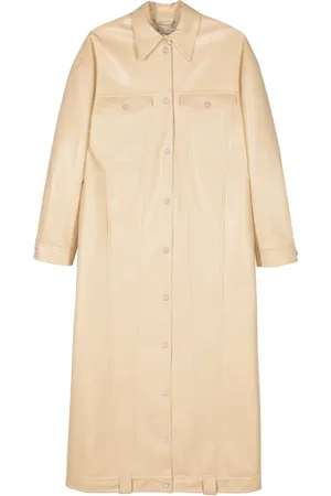 Nanushka Manteau Keano à simple boutonnage