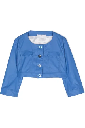 COLORICHIARI Veste crop boutonnée