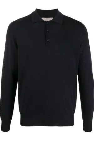 CANALI Polo en laine mérinos
