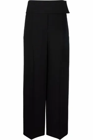 Jil Sander Pantalon ample à taille haute