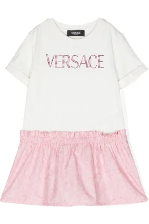 VERSACE Robe à imprimé baroque