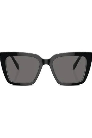 Swarovski Lunettes de soleil à monture rectangulaire