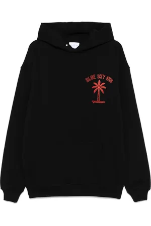 BLUE SKY INN Hoodie Surf Palm à logo imprimé