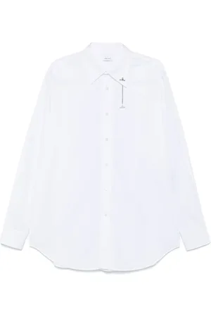 Alexander McQueen Chemise à détail de barre
