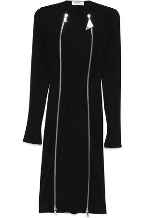 The Attico Robe mi-longue zippée