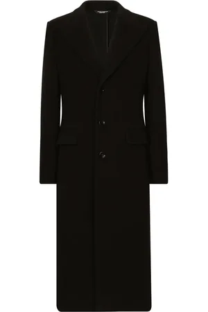 Dolce & Gabbana Manteau à revers crantés