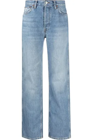 RE/DONE Jean ample 90s à taille haute