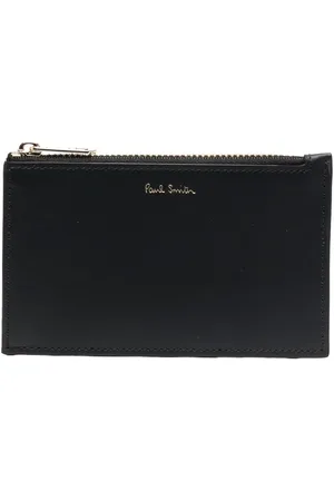 Paul Smith Porte-cartes en cuir à rayures