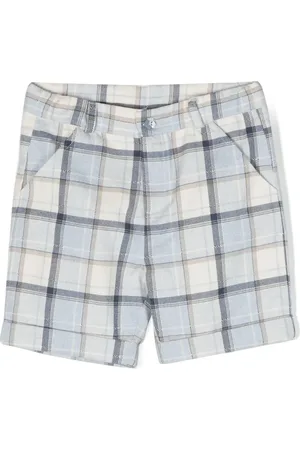 PATACHOU Short en coton à carreaux