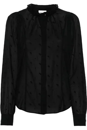 Marant Etoile Blouse Terzali à fleurs brodées