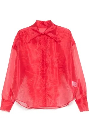 Atu Body Couture X Rue Ra chemise à détails en dentelle