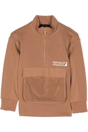 Emporio Armani Sweat à logo brodé