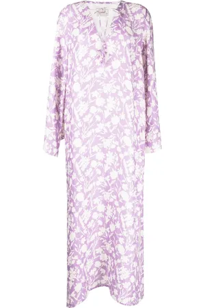 Bambah Caftan Arielle à fleurs