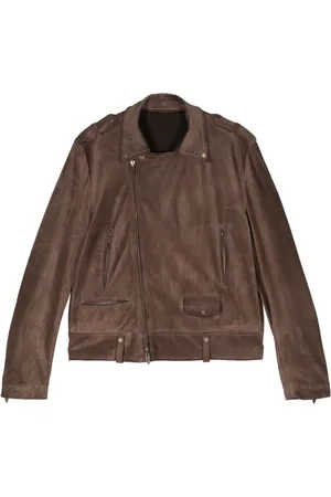SALVATORE SANTORO Veste en daim