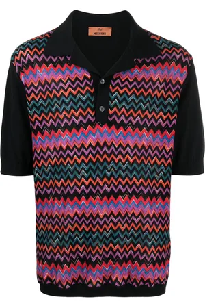Missoni Polo à motif zigzag