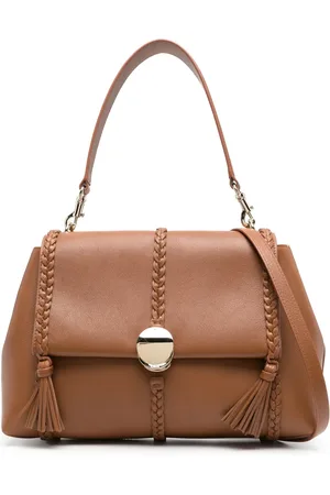 Chloé Sac porté épaule Penelope Soft en cuir