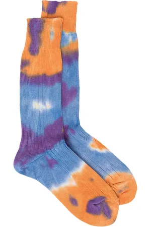 SUICOKE Chaussettes à motif tie dye