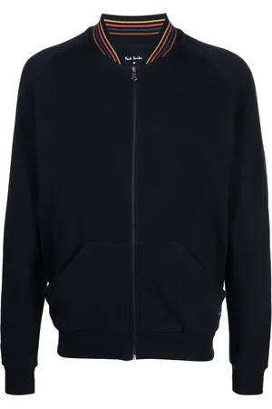Paul Smith Veste en coton à détails rayés