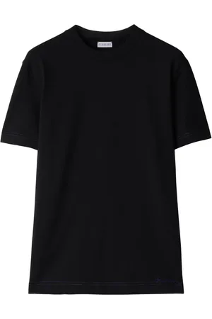 Burberry T-shirt en coton biologique à logo brodé