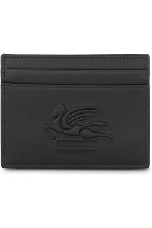 Etro Porte-cartes à motif Pegaso