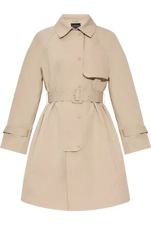 Emporio Armani Trench à design imperméable