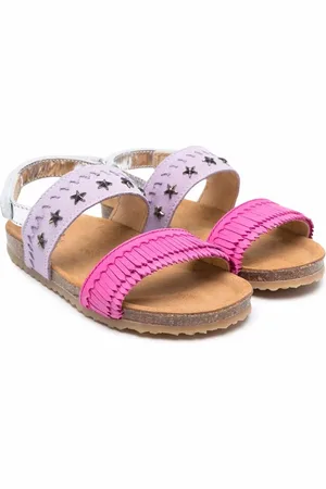 PèPè Sandales bicolores à boucle