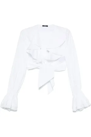 Balmain Blouse à volants