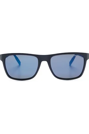 Montblanc Lunettes de soleil teintées à monture carrée