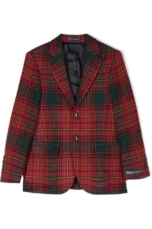 Ralph Lauren Blazer en laine à carreaux