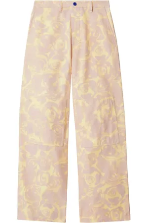 Burberry Pantalon droit imprimé