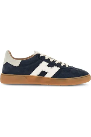 Hogan Baskets en cuir à patch logo