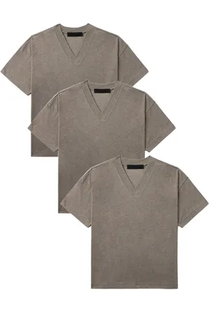 FEAR OF GOD Lot de trois t-shirts à col v