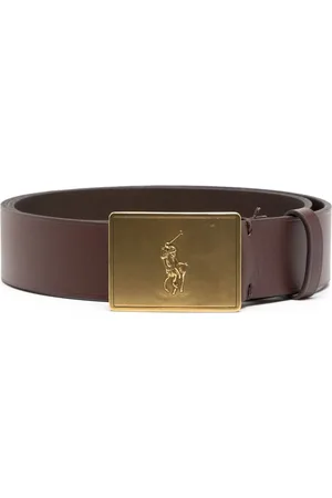 Ralph Lauren Ceinture Polo Pony en cuir