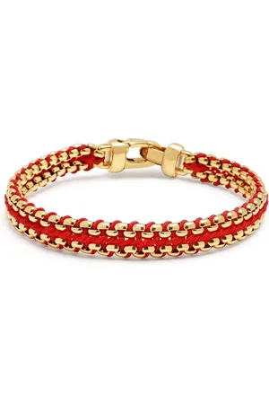 Nialaya Bracelet Woven 8 mm Box Chain