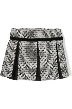 PATACHOU Jupe bicolore à design plissé