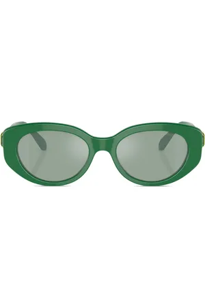 Swarovski Lunettes de soleil à monture ronde