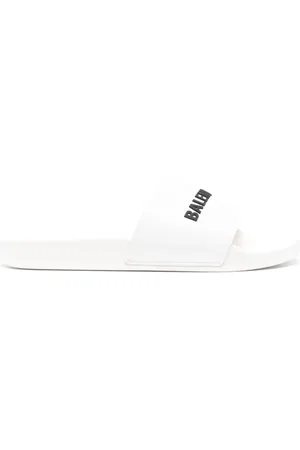 Balenciaga Claquettes à logo embossé