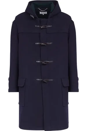 Maison Margiela Manteau en laine à capuche